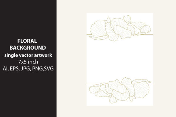 Download Floral Single Blank Invitation Card Back - Card back Collection
