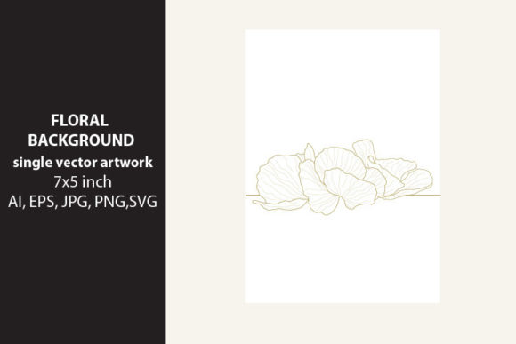 Download Floral Single Blank Invitation Card Back - Card back Collection
