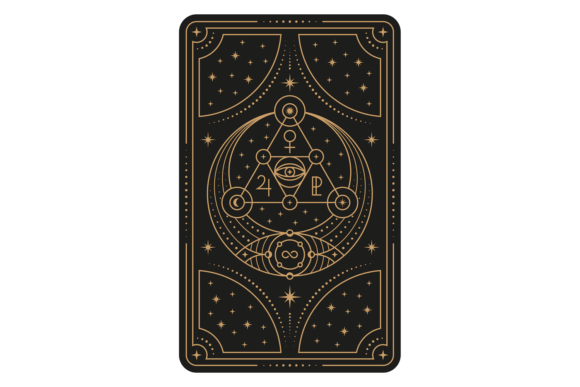 Download Tarot Card Back Design. Mystical Esoteri - Card back Collection